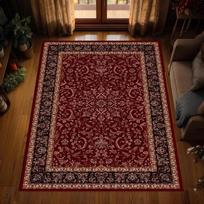 Ivory Floral Area Rug Vintage Washable Carpet with Teal Blue Border Persian Style Rug for Bedroom Living Room or Entryway 1p40x60x1cm