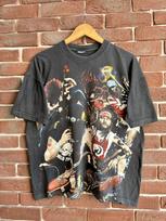 Vintage 90s Rare Guns N Roses AXL Rose AOP empire Band Tee Unisex T-Shirt S black