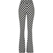 Urban Classics Womens/Ladies Checked Bootcut Leggings XS