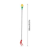 Fruit Picker Tool Telescopic Pole with 3 Claw Harvester Head for Picking High Branch Apples Pears Garden Orchard Harvesting