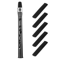 Mini Pocket ABS Bb Saxophone with Alto Mouthpiece 5 Reeds Woodwind Instruments Mini Saxophone Portable Little Saxophone sidabras