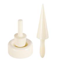 Professional Ice Creams Cones Maker Tool Ergonomic Grip Efficient Molds For Baking Shops Family Kitchens And Special Occasion 1 white