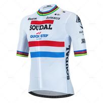 Soudal Quick Step Team Dviračių Džersio Rinkinys Vasarinis Dviračio Kvėpuojantis Vyriškas MTB Dviratininko Drabužis Maillot Ropa Ciclismo Vienodos Kostiumas S