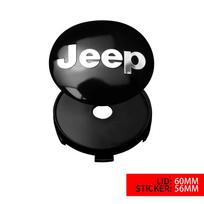 Dėl Jeep 4 VNT 56/60mm Automobilio Ratlankio Stebulės Centrinio Dangtelio Lipdukai Ženklelis Dėl Jeep Renegade Wrangler jk Compass Gran