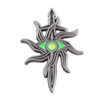 Dragon Age: Inquisition Sword & Eye Enamel Brooch - RPG Symbol Badge