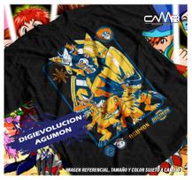 2026 Agumon Adventure T-shirt Veemon Digimon Adventure Omnimon Anime Clothes Anime 100 Cotton Casual Short Sleeve Adult Child... S įvairiaspalvis