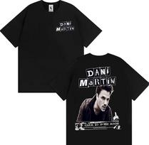 Dani Martin Gira 25 Ptos A?os 2026 Tour T Shirt Men's Harajuku Vintage Short Sleeve T-shirts Oversized Loose Cotton T-shirt S įvairiaspalvis
