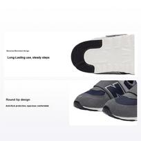 New Balance 574 New-B Hook & Loop Toddler Castlerock Navy Baby Sneakers Grey NW574KGN 21