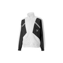 Puma Printed Color Block Casual Sports Jacket Men Outerwear White 597368-02 XXL white
