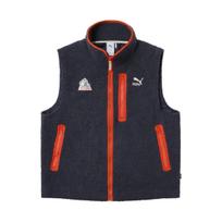 Puma Sleeveless Sherpa Vest The Neverworn II With Letter Embroidery Men Vests Black 623014-16 L