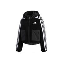 Adidas Urban Boa Short Color Block Plush Jacket Women Jacket Black GM1426 XL