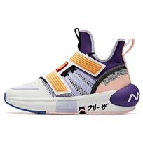 Anta Dragon Ball Super X  Frieza First Form High-Top Basketball Shoes Men Sneakers White Purple 11941602-1 43