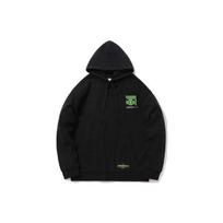 Li Ning CF Su serija Cang Feng De Shui su gobtuvu džemperis porų stiliaus unisex džemperis juodas AWDQ589-5 XXL black