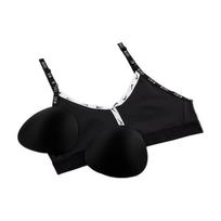 Nike Indy Logo Tape Sports Bra Women Underwear Black DR5686-010 S