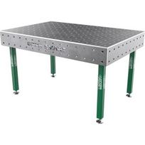 Suvirinimo stalas SMART - 1500x1480mm - Φ28 - 100x100mm - Ant ratukų - 12mm