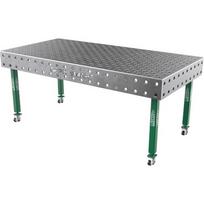 Suvirinimo stalas SMART - 2000x1000mm - Φ28 - Įstrižinė - Ant ratukų - 12mm