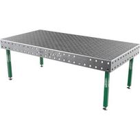 Suvirinimo stalas SMART - 2400x1200mm - Φ28 - Įstrižinė - Ant kojelių - 12mm