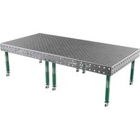 Suvirinimo stalas SMART - 3000x1480mm - Φ28 - Įstrižinė - Ant ratukų - 12mm