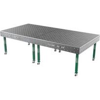Suvirinimo stalas SMART - 3000x1480mm - Φ16 - Įstrižinė - Ant ratukų - 12mm