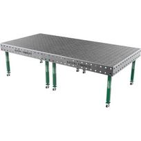 Suvirinimo stalas SMART - 3000x1480mm - Φ28 - 100x100mm - Ant ratukų - 12mm