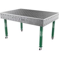 Suvirinimo stalas SMART - 1500x1000mm - Φ16 - 100x100mm - Ant ratukų - 15mm