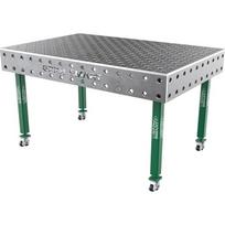 Suvirinimo stalas SMART - 1500x1000mm - Φ28 - Įstrižinė - Ant ratukų - 15mm