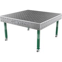 Suvirinimo stalas SMART - 1500x1480mm - Φ16 - Įstrižinė - Ant ratukų - 15mm