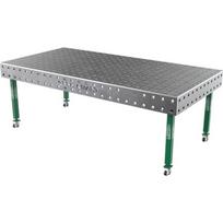 Suvirinimo stalas SMART - 2400x1200mm - Φ28 - 100x100mm - Ant ratukų - 15mm