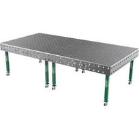 Suvirinimo stalas SMART - 3000x1480mm - Φ28 - Įstrižinė - Ant ratukų - 15mm