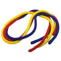 Three Strings Linking Ropes Magic Tricks Red Yellow Blue Magic Rope Close Up yellow