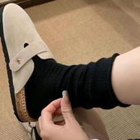 Dark-patterned Anti-odor Socks for Spring, Autumn and Winter, Breathable Postpartum Socks for Children, Mid-calf Anti-slip 1 pair juoda