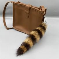 Huge Fluffy Faux Fur Fox Tail Keychain Bag Charms Therian Tail Fox Tail Keychain Fur Pendant Key Chain Plush Pendant Gift For