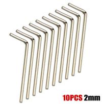 10Pcs L-Type Hex Wrench Hexagon Wrench Key Wrench Steel Portable Set 1.5Mm/2Mm/2.5Mm/ 3Mm/6Mm Hand Tools