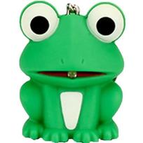 Green Frog LED Light Keychains Sound Key Animal Keyring New Frog Keychain  Kids Gifts žalia