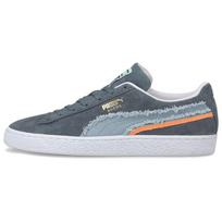 Puma Suede Triplex Denim - Dark Slate Unisex Sneakers Grey Faded-Denim 383798-02 35.5