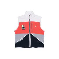 Jordan Winter Utility Fleece Warmth Vest Men Vests White Orange Black CW5985-100 XS