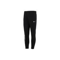 Nike Solid Color Logo Print Elastic Waist Joggers Men Bottoms Black FB7663-010 M black