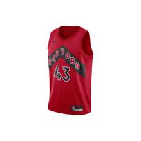 Nike NBA Toronto Raptors #43 Pascal Siakam Komandos versijos Swingman marškinėliai Vyriška krepšinio liemenė CN8022-666 M red