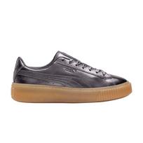 Puma  Basket Platform Luxe Quiet Shade Women Sneakers Grey 366687-01 38.5