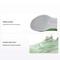 Li Ning Kids Basketball Light Foam Tuff RB Heel Loc Sports Casual Basketball Shoes Kids basketball shoes Fairy-Green YKBU064-3 35