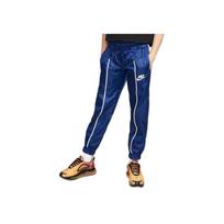 Nike Vaikams Dryžuoti Megzti Sportiniai Kelnės Su Manžetais Vaikų Apatiniai Mėlyni BV2751-492 M