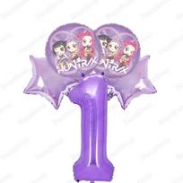 Witch Hunter Team Party Theme Aluminum Film Balloon Set Birthday Party Party Decoration number 1