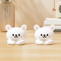 Cute Capybara Desktop Cable Managers Self-Adhesive Wire Cord Management USB Data Cable Clips Holder Desk Accessories