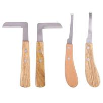 Hoof Knife, Sharper Blades for Horse Hoof Trimming Ergonomic Handle Comfortable Grip, with High Strength Steel Material, for Left and Right Hand Use