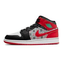Air Jordan 1 Mid SE GS Negražus Kalėdų megztinis DM1208-150 38 black