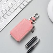 Unisex raktų dėklas Piniginė Raktų pakabukas PU oda Užtrauktukas Moterims ir Vyrams Automobilio raktų dėklas Juosmens pakabinamas Namų tvarkytojo Raktų laikiklis Monetų dėklas juoda