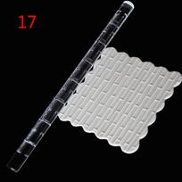 21 Styles Designed Fondant Cake Impression Decoration Rolling Pin Embossing Pastry Roller Baking Tools