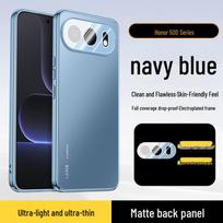 Electroplated Phone Case with Frosted 400 Lens Protection for Honor 80/90/100/200/300 Series Honor 80