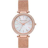 Michael Kors MK3369 Darci Rožinio aukso moteriškas laikrodis 39mm ryškiai rožinė
