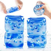 Ice Cube Maltose Pinching Music Snowflake Pinching Slow Rising Stress Relieving Tool Photography Props Wedding Ornaments One Size